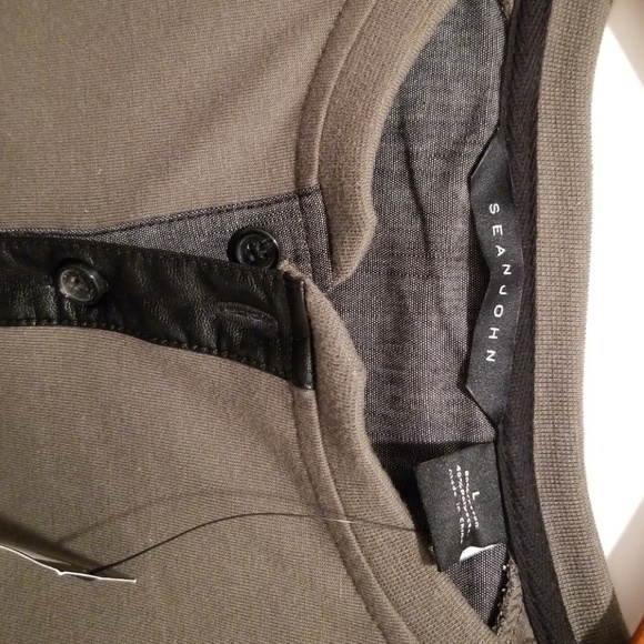 💥Sean John mens olive green long sleeve shirt💥 - Picture 2 of 4